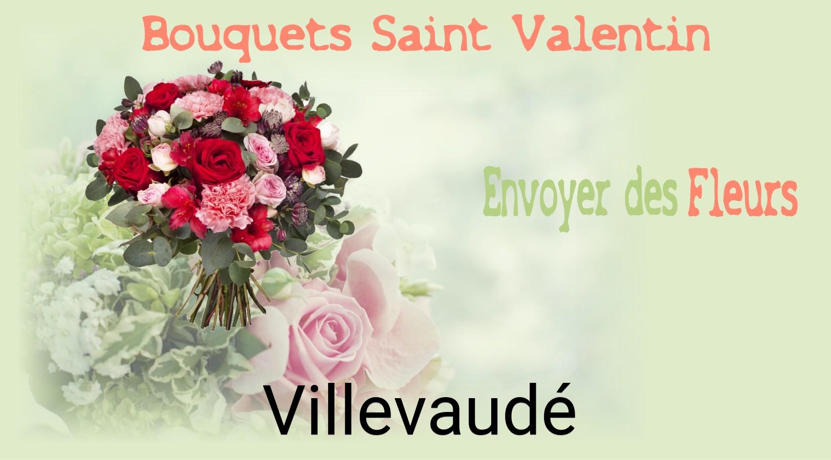 Roses de Saint-Valentin livrées à Villevaudé